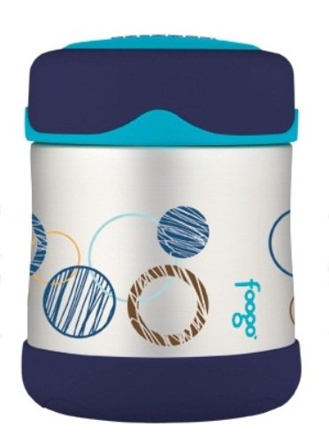 Thermos Foogo Stainless Steel Food Jar, 10 oz, Blue - Parents