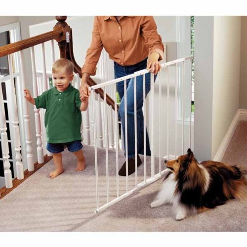 Kidco Safeway Gate, Top of Stairs Gate, White | 해외직구는 플라이굿! 빠르고 저렴한 해외쇼핑 Kidco Safeway Gate, Top of... 