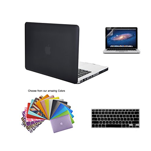 MacBook Pro 13&quot; Case Tecool(TM) 3 in 1 Ultra Slim Multi Colors Soft-Touch Plastic Hard Case Cover, Silicone Keyboard Cover and... 